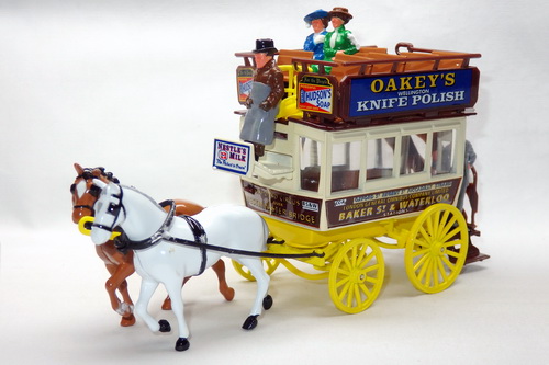 LONDON OMNIBUS HORSE DRAWN CARRIAGES